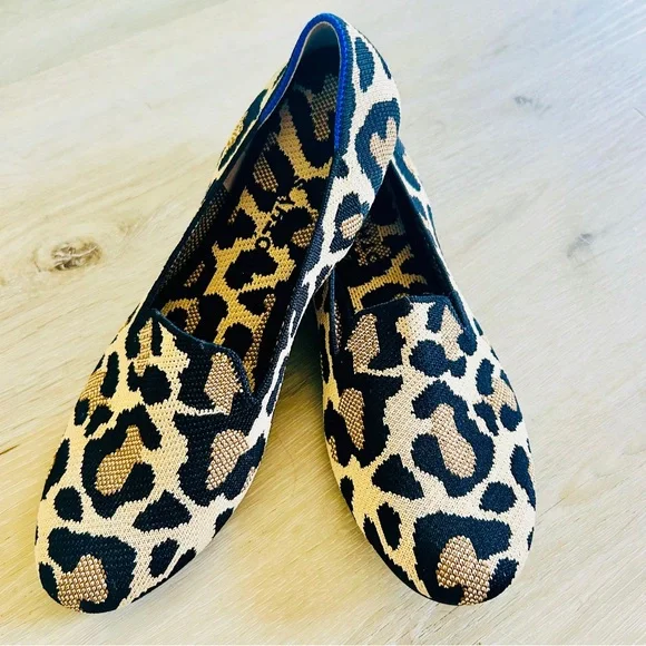 Rothy's Leopard Print Women's Shoes - Picture 4 of 12